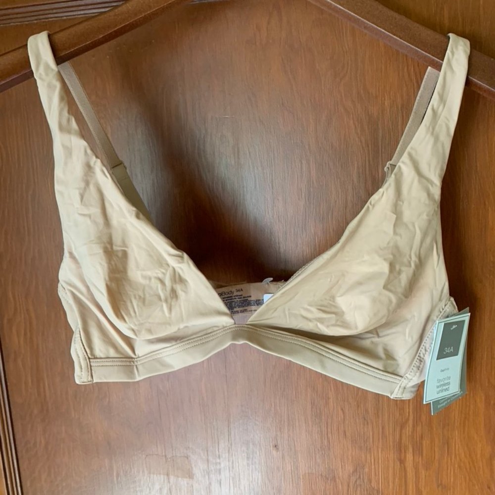 Tan Wireless Gap Bra